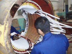 西瑪三相異步電動YE2電機機的檢修方法分享。